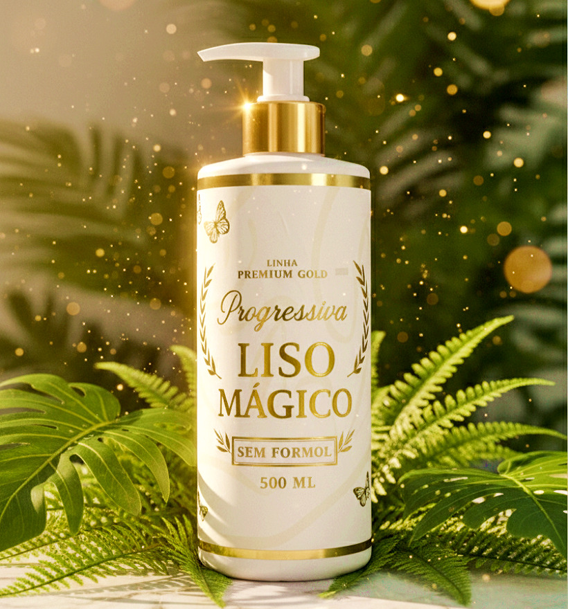 Progressiva Liso Mágico 500ml Premium Gold